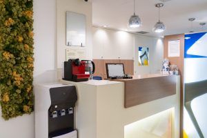 Clinica dental equipo de la torre, Recepción